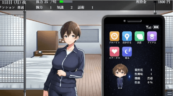 【SLG/中文/AI生成/NTR】女生身份暴露NTR男生宿舍 ～入读男校的男装少女～v1.0.2【PC/768M】